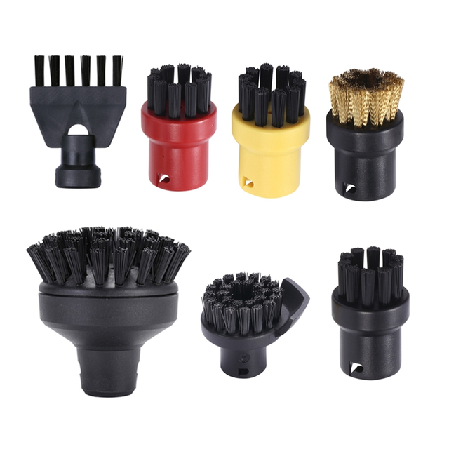 Stoomreiniger Onderdelen Schraper Nozzle Cleaning Glas Gewijd Voor Karcher SC1 SC2 SC3 SC4 SC5 Stoomreiniger: 7PCS