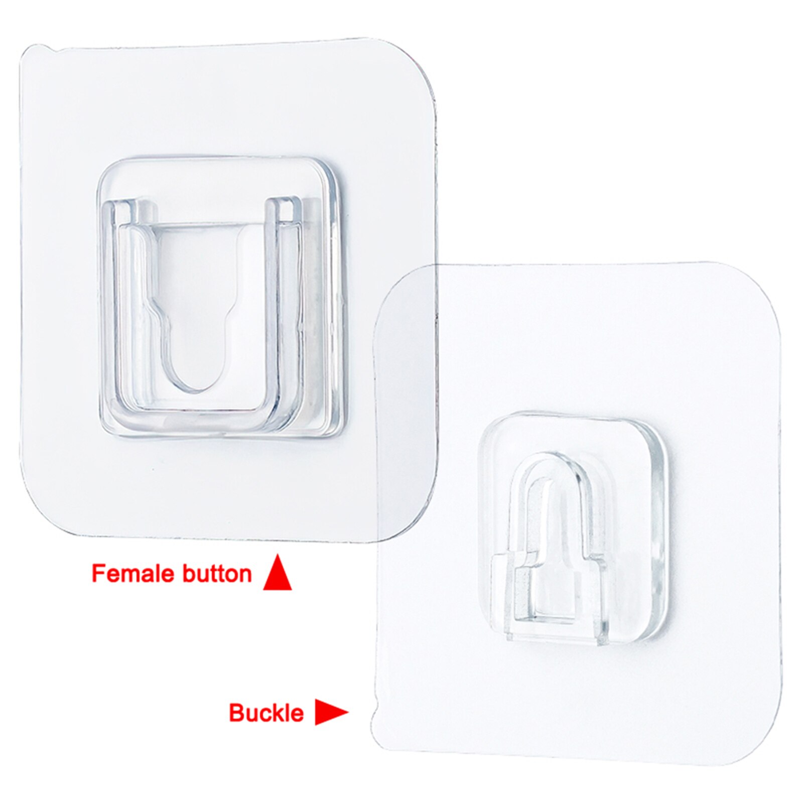 Beaupretty Perücken-Tasche Transparent – 5 Stück Mit Haken, Wasserdicht Aus PVC – Aufbewahrung Für Haarverlängerungen & Perücken