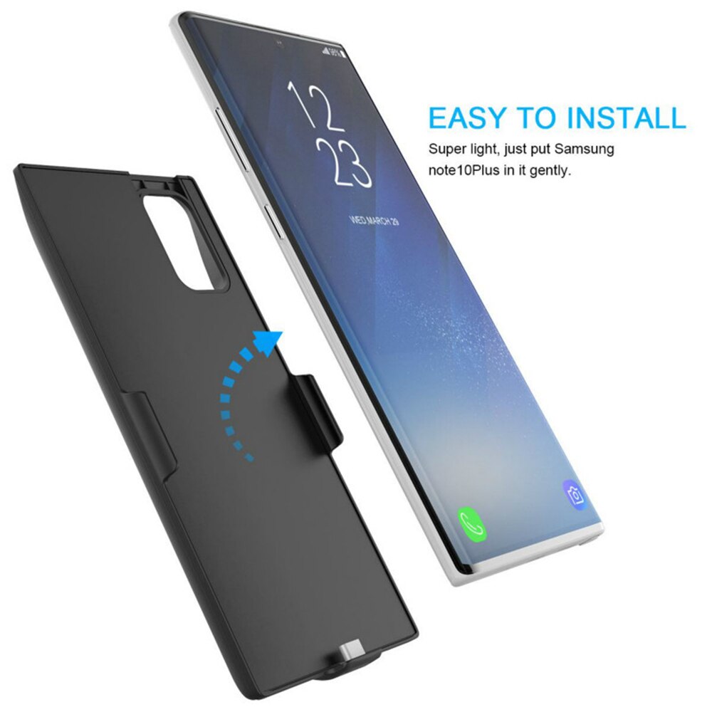 Power Bank Case Voor Samsung Galaxy Note 20 Ultra Batterij Case 7000Mah Draagbare Powerbank Cover Voor Samsung Note 20 opladen Case