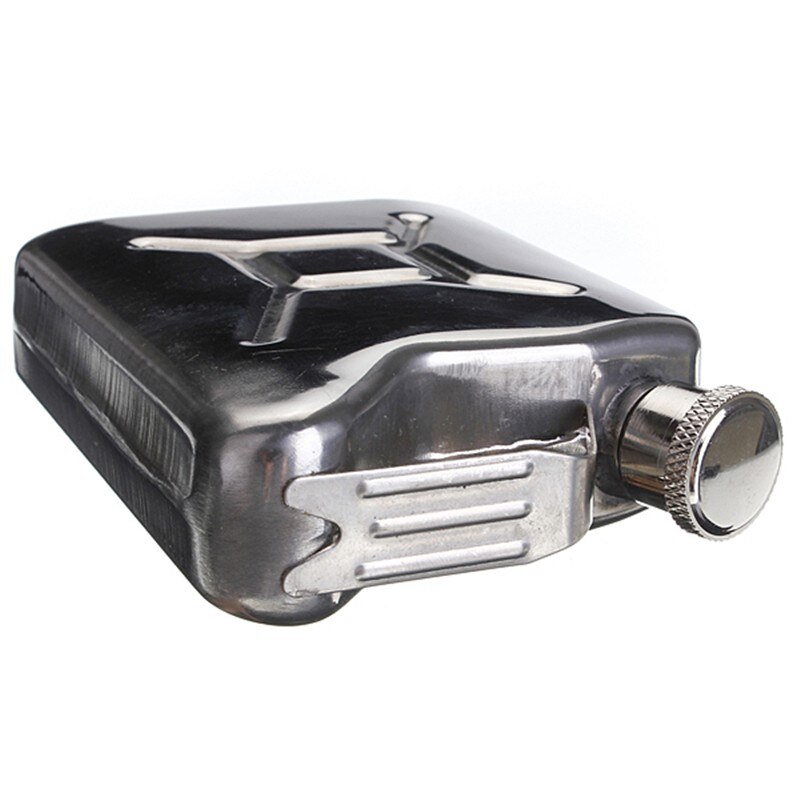 5oz Drink Bottle Hip Flask Stainless Steel Funnel Liquor Funnel Wedding Party Bar Liquor Whisky Bottle Drinkware Alcohol Cap