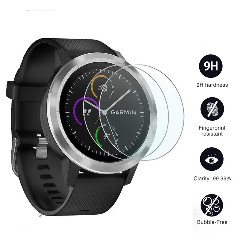 3 piezas no de vidrio templado claro HD de película protectora para Garmin Fenix 3 Sapphire Garmin Fenix 5/Fenix3 H protección completa protector de pantalla