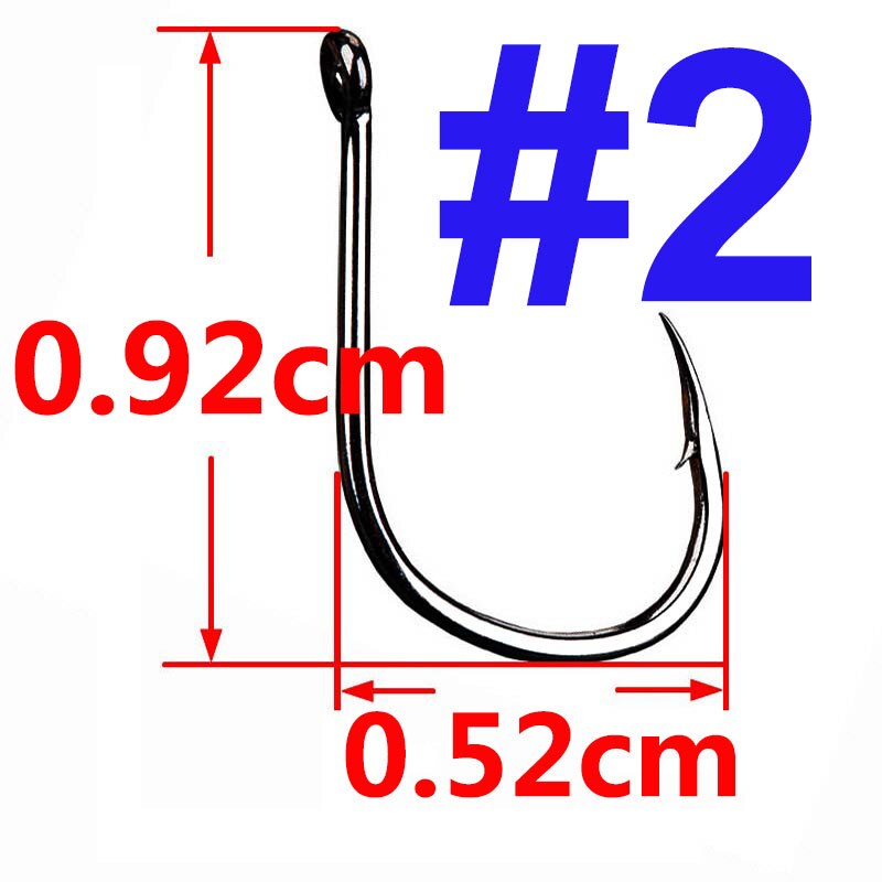100 Stück Iseama Karpfen-Angelhaken, versetzter Kreis-Haken, einzelner Fliegenfischen, Jig-Haken mit Widerhaken, Meer-Angelhaken, Zubehör: Weiß