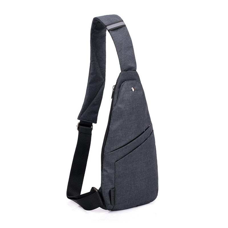 Anti-Theft Men's Messenger Bags Multi-pocket Sling Shoulder Bags Casual Chest Pack Small Travel Crossbody Bags Male