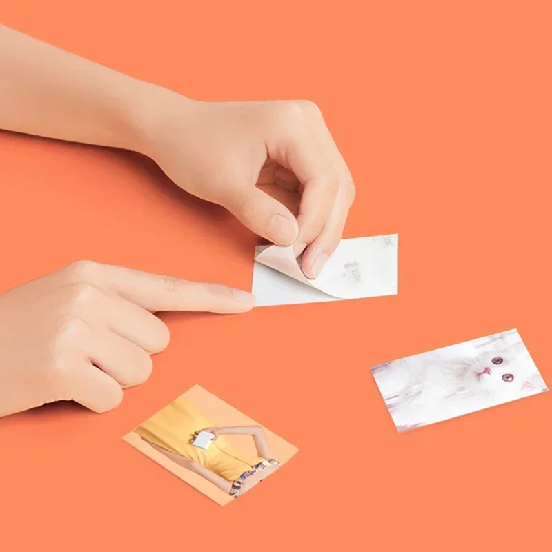 100% Xiaomi kieszeń drukarka papier ZINK Samoprzylepne arkusze robić drukowania zdjęć Xiaomi 3-calowa mini kieszonkowa drukarka fotograficzna Tylko papier