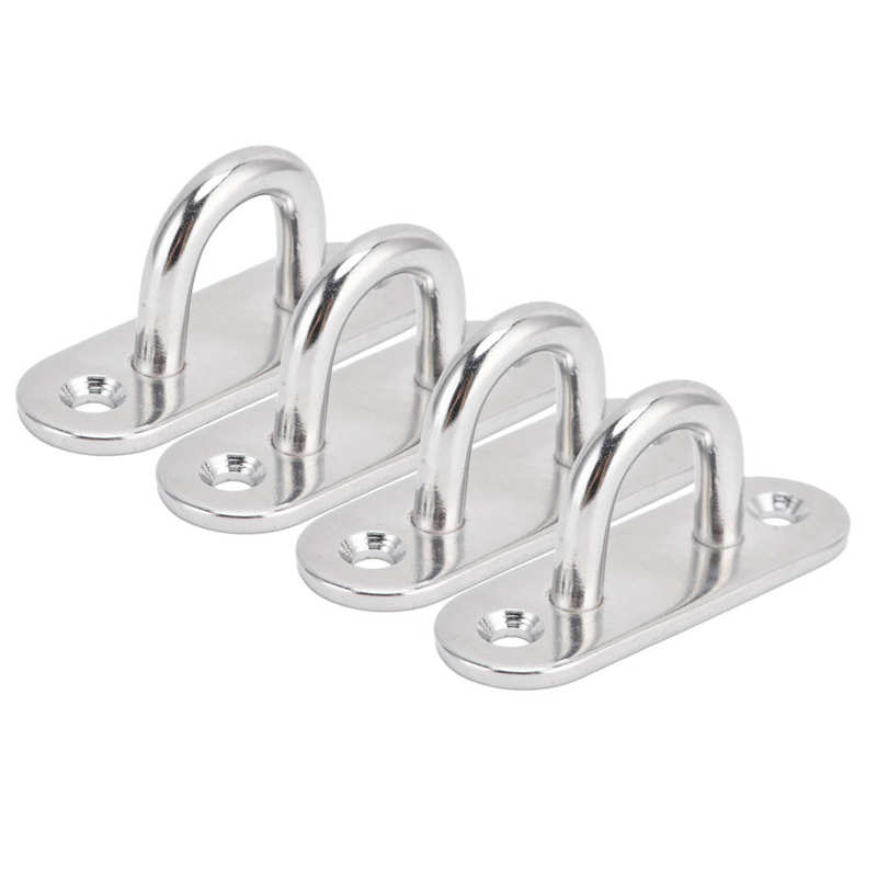 Eye Hooks Screw Oval Hooks Widely Use for Fixing Ropes for Fixing Steel Wires