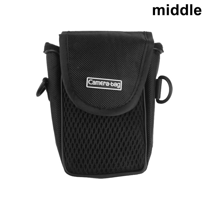 Camera Case Bag Pouch Compact Nylon Soft Universal Shockproof Breathable Protection BS88: middle