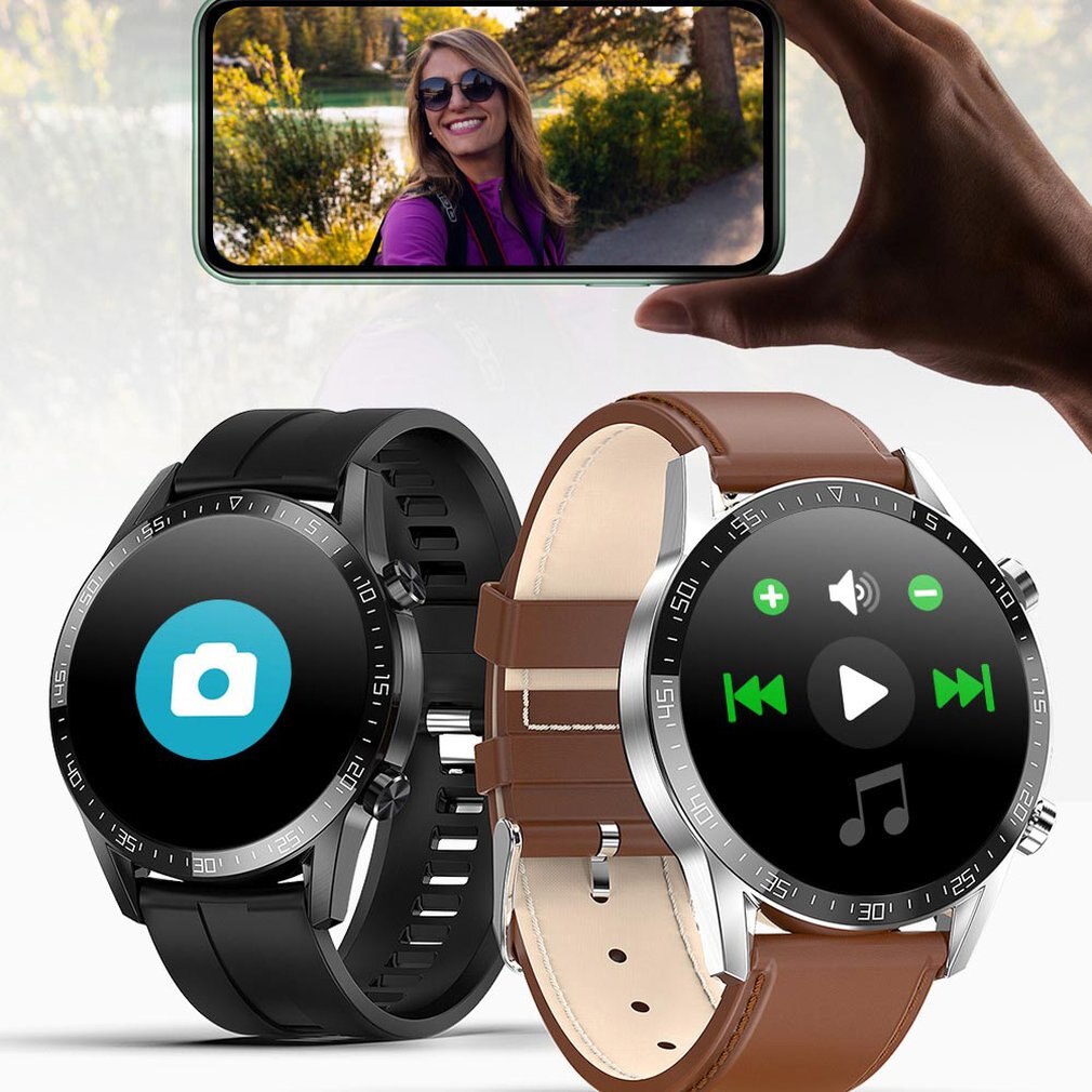 L13 Smart Watch Music Heart Rate Sleep Monitoring Sports Waterproof Pedometer Bracelet Neutral Alloy Plastic Smart Reminder