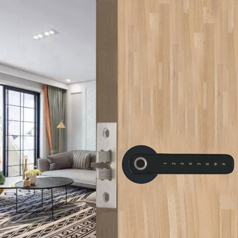 Bluetooth sormenjälki älykäs lukko biometrinen automaattinen lukituksen avaus avaimeton oven lukko kotiin/hotelliin/huoneistoon