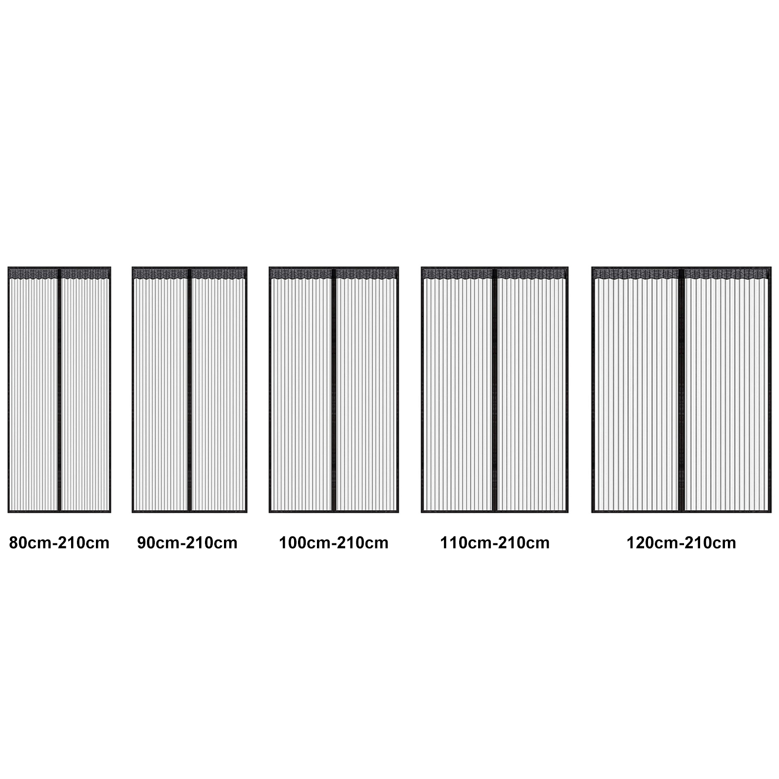 Anti Mosquito Fly Curtains Net Anti Bug Door For Bedroom Kitchen Magnetic Gauze Door Curtain No Punching Required Lace Curtains