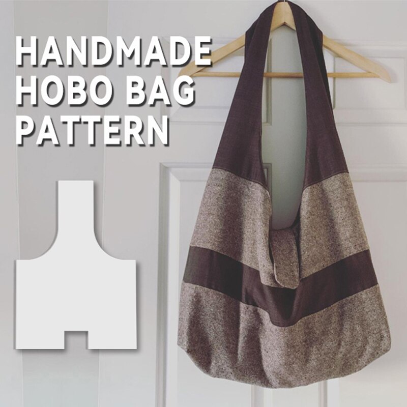 Handmade Hobo Bag Pattern Template Vintage Hobo Handbag Sewing Ruler Sewing Ruler QJY99