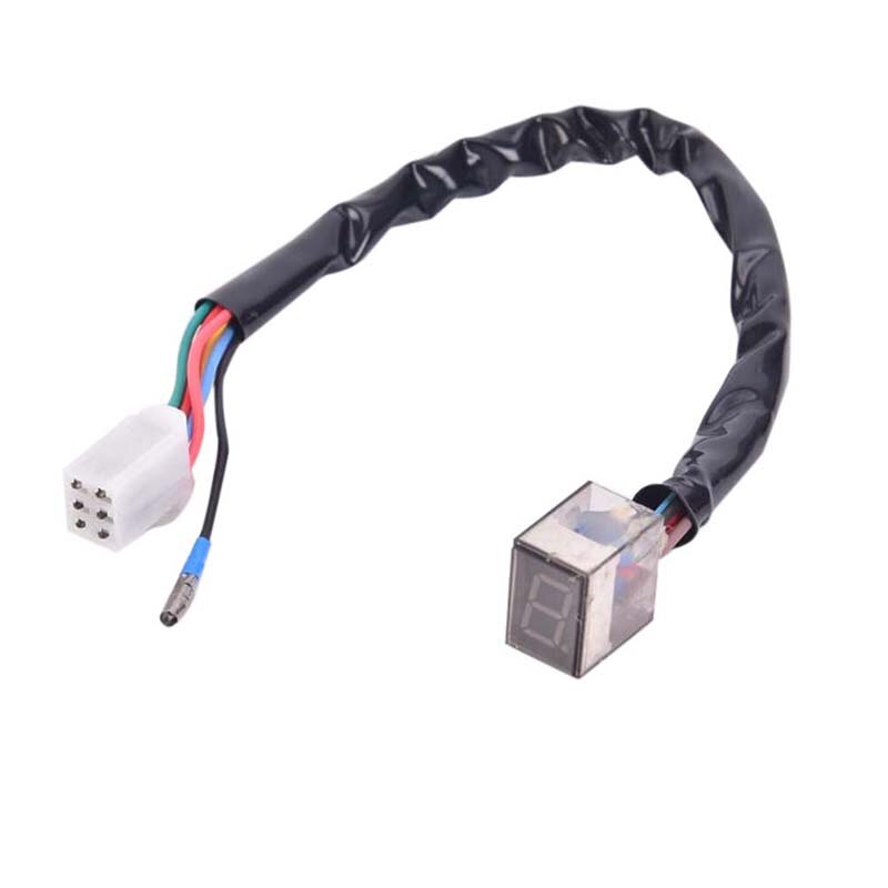 LED Universal Digital Gear Indicator Motorcycle Display Shift Lever Sensor electronic gear indicator Motorcycle LED digital gear