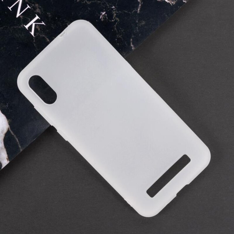 Pour Doogee X90 Y8c Arrière Porte-Anneau Support Coque De Téléphone Smartphone TPU Housse EN Silicone Souple: Doogee Y8c / TPU Case White