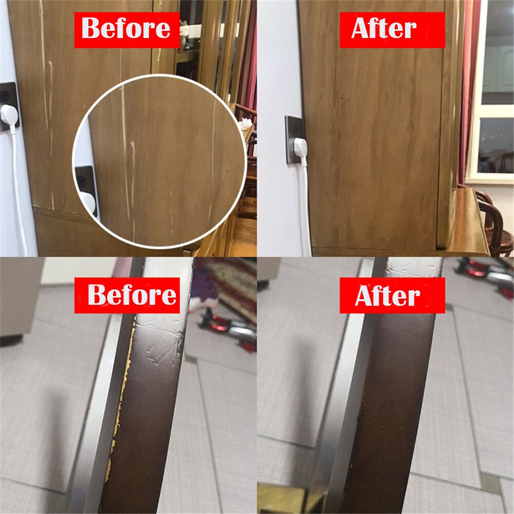 21 Pcs Furniture Repair Pen Crayons Floor Pen Scratch Filler Paint Remover for Wooden Cabinet Floor Table Chairs Markers Pens