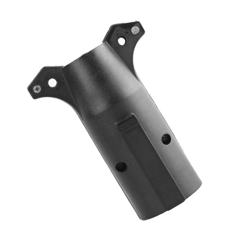 Rv-accessoires 7 -weg  to 6- weg ronde aanhangerbedradingsstekkeradapter lichtconnector 7- pins  to 6- pins