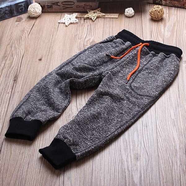 Ragazzi del bambino Dei Pantaloni Dei Capretti di Autunno della Molla Vestiti dei bambini dei pantaloni per il ragazzo pantaloni grigio blu 2020: dark grey / 6