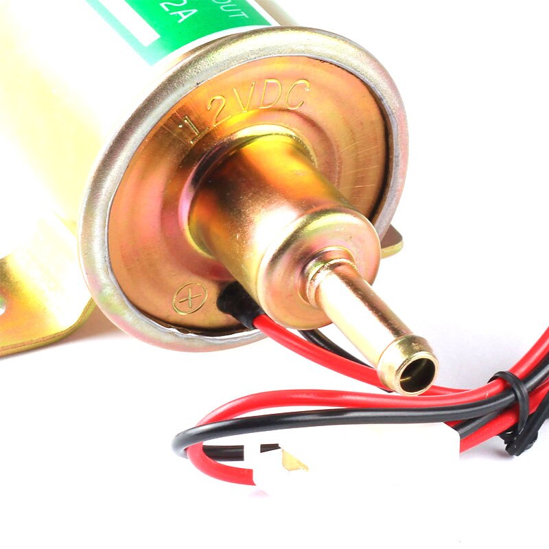 Merk 12v elektrische brandstofpomp lage druk bout bevestigingsdraad diesel benzine hep -02a voor auto carburateur motorfiets atv