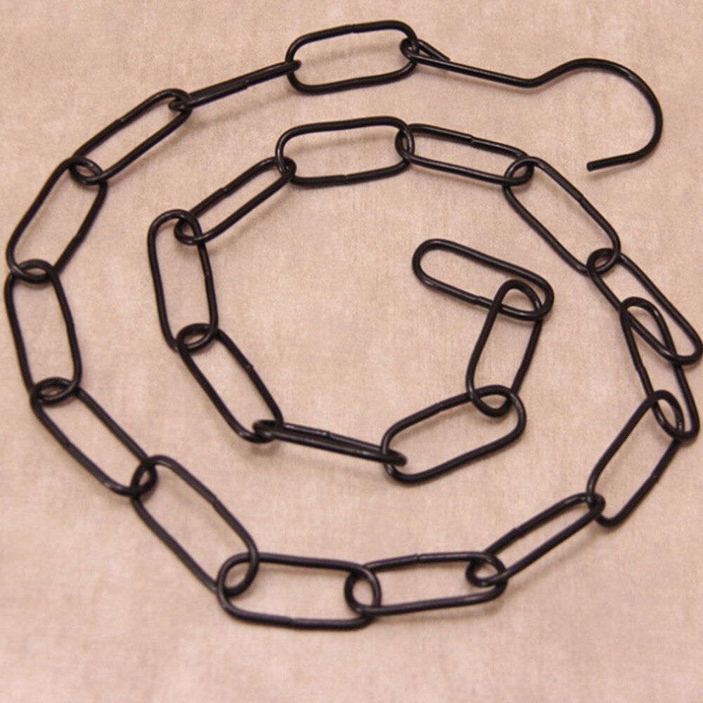 Cadena colgante de Metal para Ropa con gancho, ganchos para colgar Ropa, varios perchas, anillos de exhibición, Ropa Colgada
