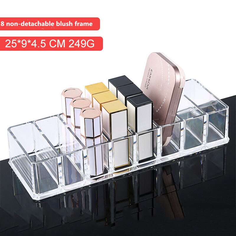 Acryl Draagbare Transparante Make-Up Organizer Opbergbox Make Up Organizer Cosmetische Organizer Make Opberglades Organizer: style3