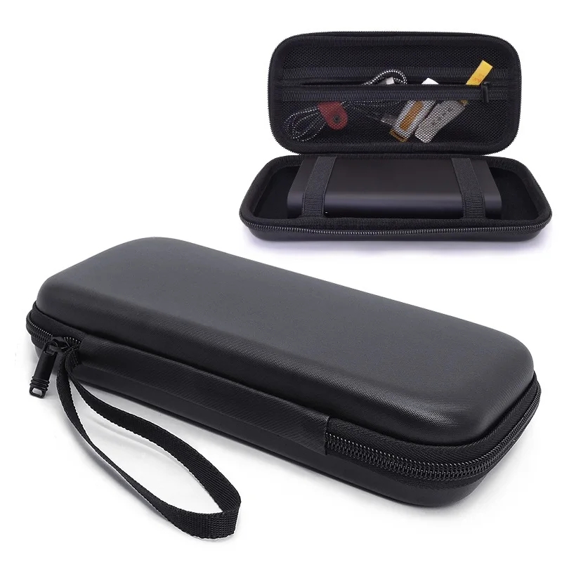 Hard Case Voor Anker Powercore 20100Mah 20000Mah Powerbank, Harde Schijf, Kaarten, Usb Kabels, oortelefoon, Zwart: Default Title