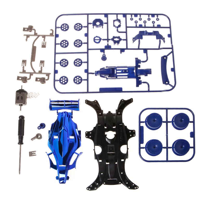 1:30 Montage Diy 4WD Racing Speelgoed Model Kits Cadeau Voor Kinderen Kerst Verjaardag