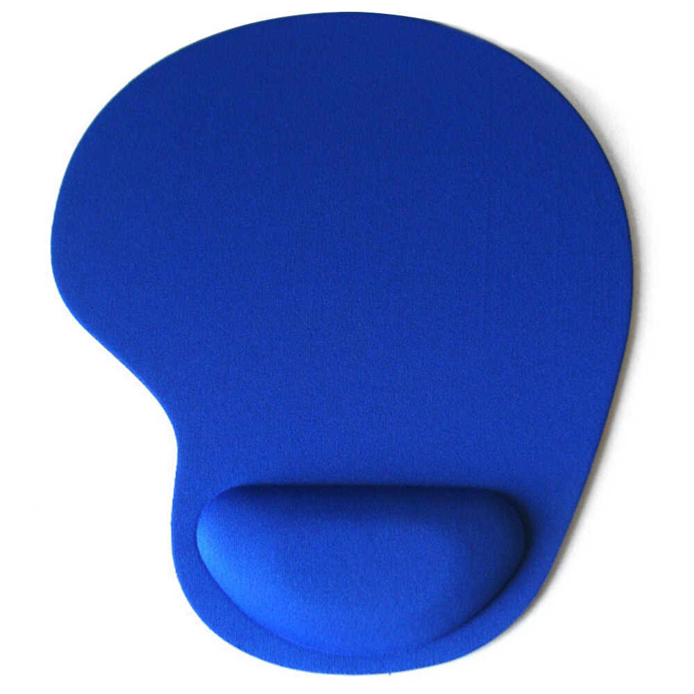 Tapis de souris EVA de couleur unie, tapis de Table de jeu confortable avec Support de poignet antidérapant: type B blue