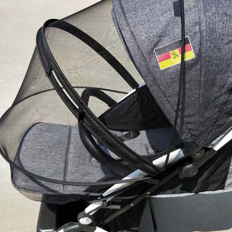 Moskitonetz Verschiedene Stile Bebe Zubehör Geeignet Meisten Kinderwagen Baby Bett Krippe Wie Für Yoya YoyaPlus Babalo Cybex, etc: Type A-full black