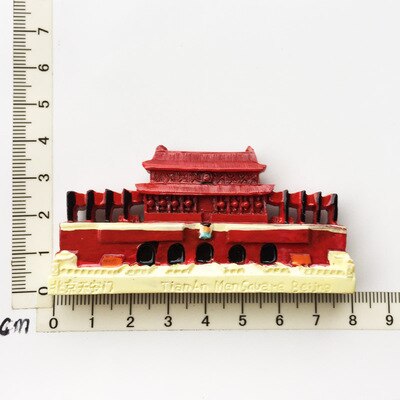 3d tourism commemorating fridge magnets great wall of Tiananmen Imperial Palace Beijing China Souvenirs collection: 6