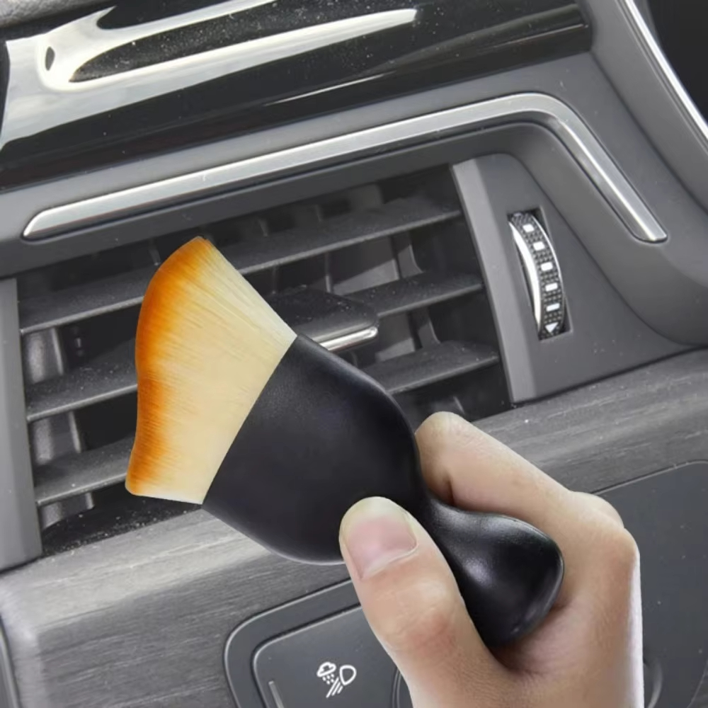 1/2/5Pcs Auto Innen Reinigung Pinsel Zubehör tragbare Weiche Fell Spalt Detaillierung Conditioner Air Outlet reinigung Artefakt Werkzeug