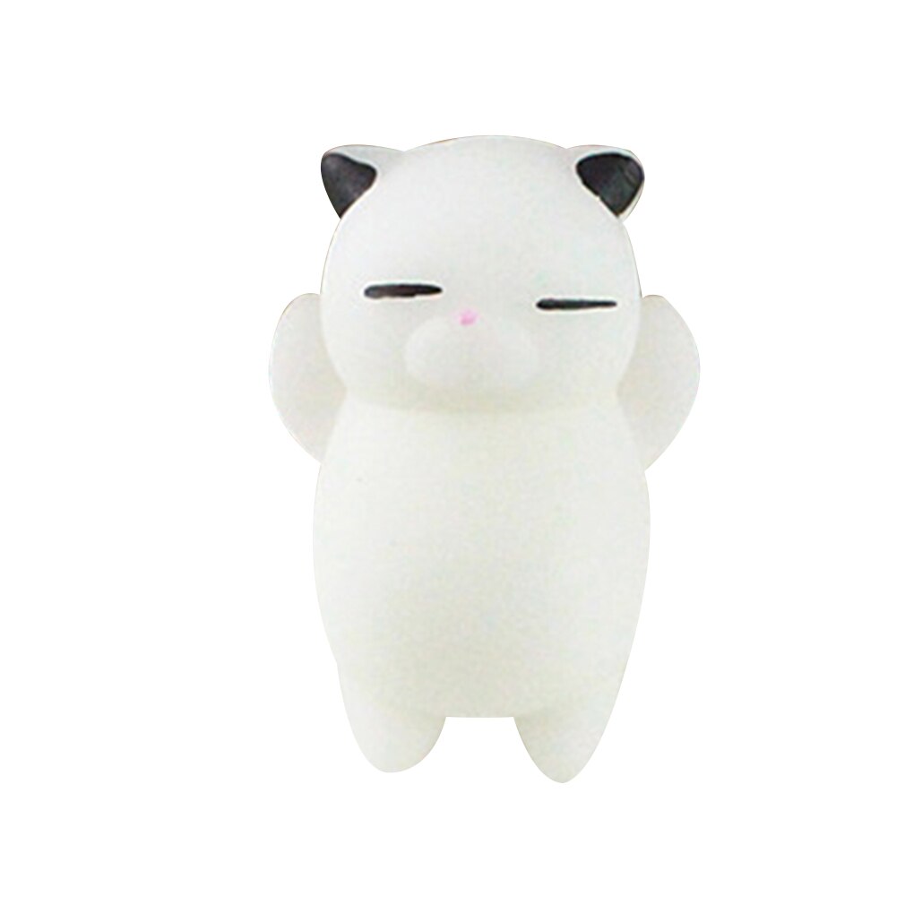 Soft Cute Cat Antistress Decompression Toy Jumbo Slow Rising Fun Stress Squeeze Phone Straps Keychain Toys: 6