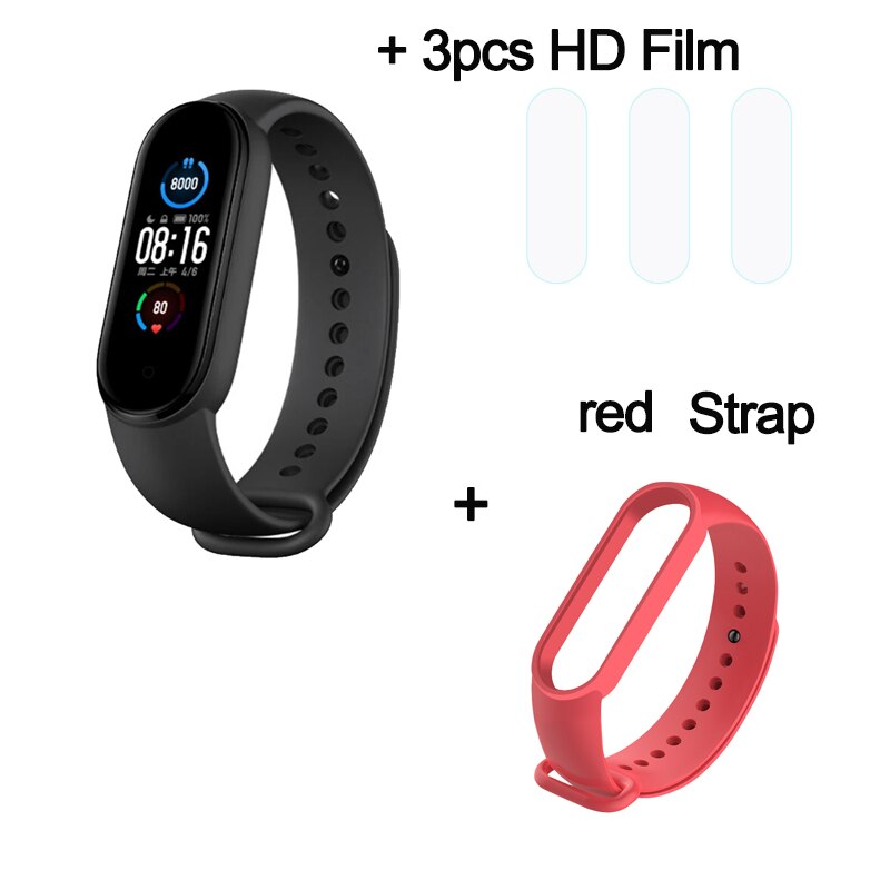 Original Xiaomi Mi Band 5 Smart Bracelet 1.1" AMOLED Colorful Screen Heart Rate Fitness Tracker Bluetooth 5.0 Waterproof Miband5: 04