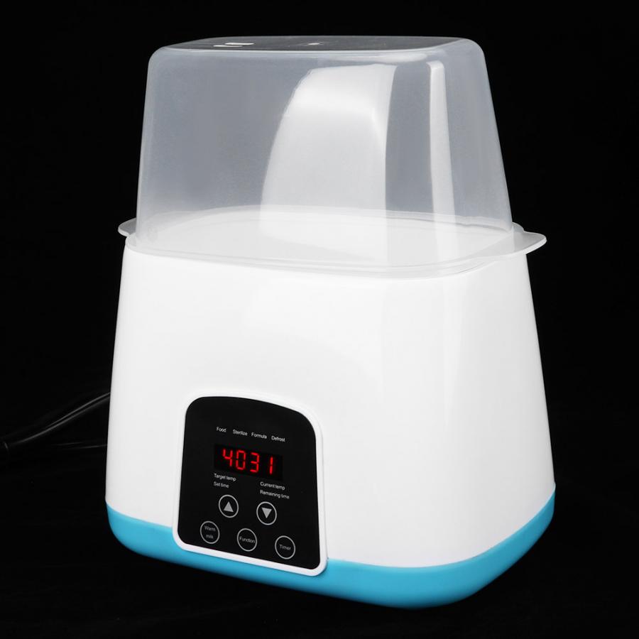 Multi-Function Milk Warmer Heater Double Bottle Sterilizer for Baby Breast Milk Feeding Intelligent Thermostatic System Warmer