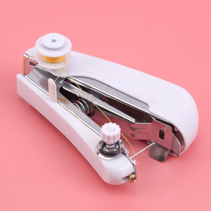 Sewing Machines Mini Hand-Held Clothes Fabrics Portable Sewing Machine Cordless Sewing Machine Stitch Sew Needlework
