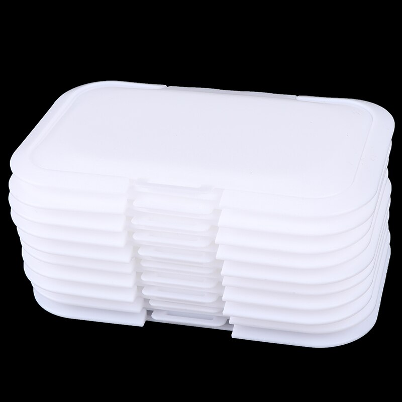 Wet Wipes Cover Portable Child Wet Tissues Box Lid Mobile Wipes Wet Paper Lid Useful 10pc/set Reusable Baby Wipes Lid Baby