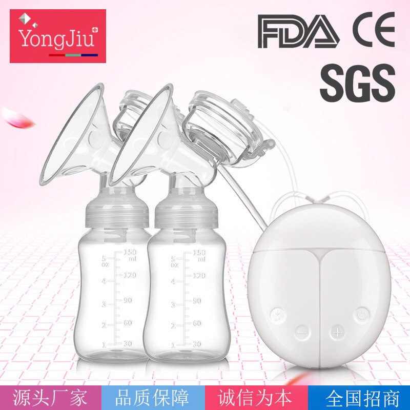 Electric breast pump unilateral and bilateral breast pump manual silicone breast pump baby breastfeeding accessories