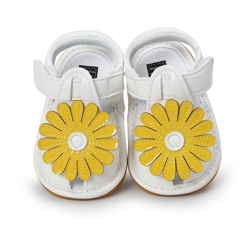 Baby Mädchen Sandalen Sonne Blume Sommer Schuhe Weichen Sohlen Bebe Mädchen Kleinkind Schuhe