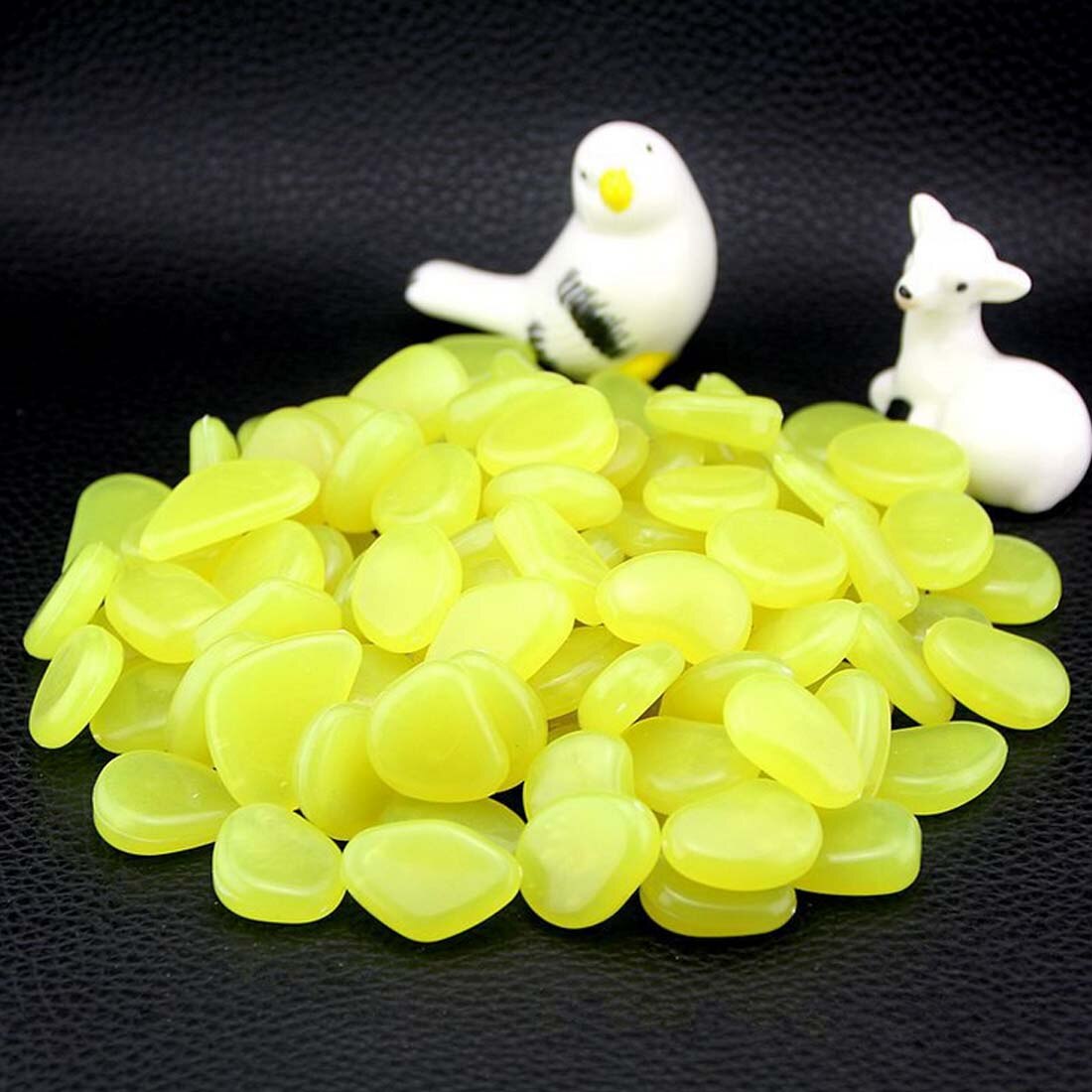 10 stuks glow in the dark tuinkiezels, lichtgevende stenen, stenen voor looppaden, tuinpaden, patio's, gazons, tuindecoratie, lichtgevende stenen: 07