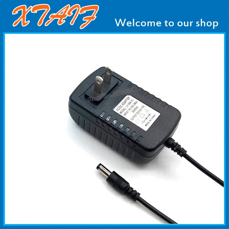 9V 1A Netzteil Adapter Mit EU-Stecker – Für E-Orgel, Gitarre, Piano, Effektpedale, Eingang 100-240V, Stecker 5,5 X 2,1 Mm (innen Negativ)