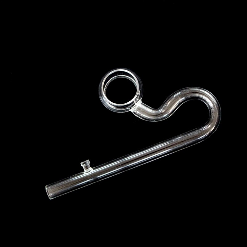 Glass Spin Outflow Lily Pipe for Aquarium Planted Tank Slow Water Outflow Speed