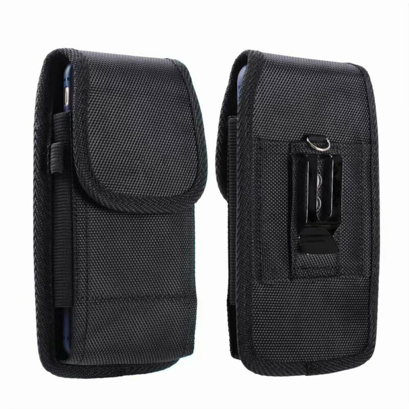 Riñonera Universal para teléfono móvil, bolso para ganchillo con cinturón de nailon, funda para teléfono móvil