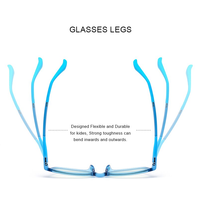 MERRYS Anti Blue Ray Light Blocking Glasses For Children Kids Boy Girl Age 3-15 Computer Gaming Blue Ray Glasses S7002