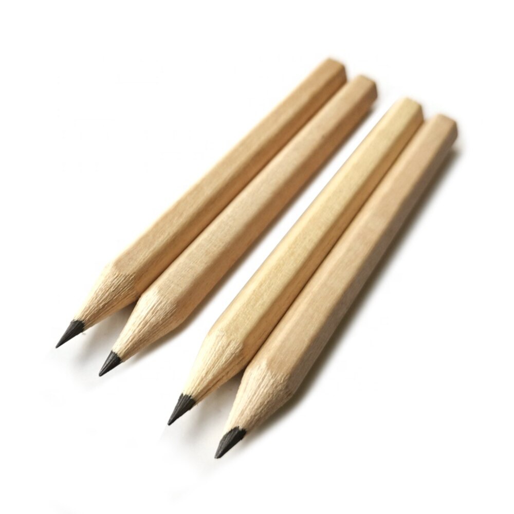 Natural Wooden Black Lead Sketching Drawing Wooden Lead Pencil