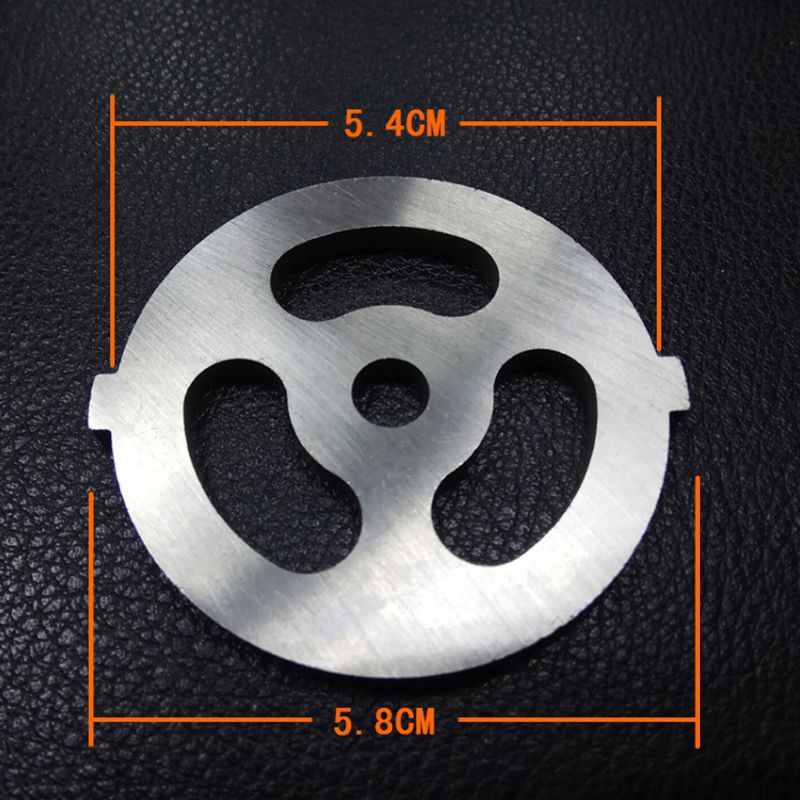 Large 3 holes Meat Grinder Plate Net Knife Meat Grinder Parts stainless Steel Meat Hole Plate
