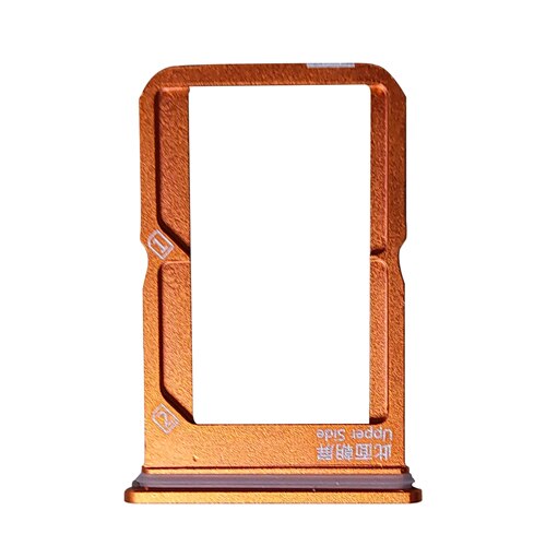 SIM Kaart Lade + SIM Card Tray voor Vivo iQOO: Orange