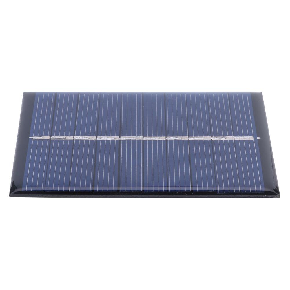 0.6w 5v solceller polykristallina gör-det-själv solpanelssystem laddare epoxiplatta för gatuannonsering innergårdslampa belysning