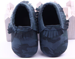 Arrivels Camo Little one shoes Soft Sole Leather Baby Infant Toddler Kids Boy Camo Shoes 3-12M: Blue / 13-18 Months