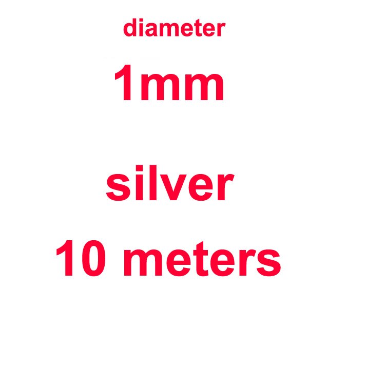 Fio de alumínio diy boneca suporte cerâmica argila escultura ferramentas molde esqueleto quadro 1mm 1.5mm 2mm 3mm ferramentas cerâmica: 1mm silver 10 Meters