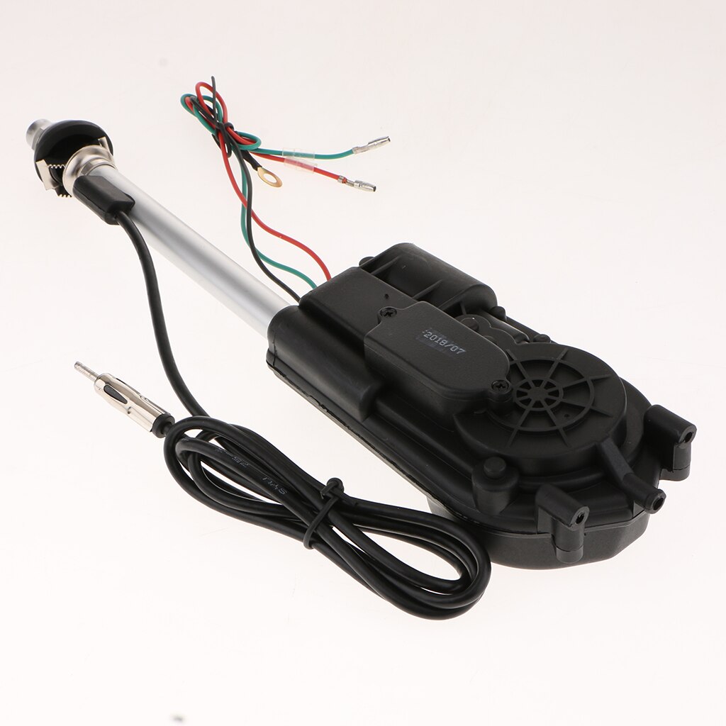 Universal Car Antenna Electric Power Auto Aerial Auto AM FM Radio Kit 12V