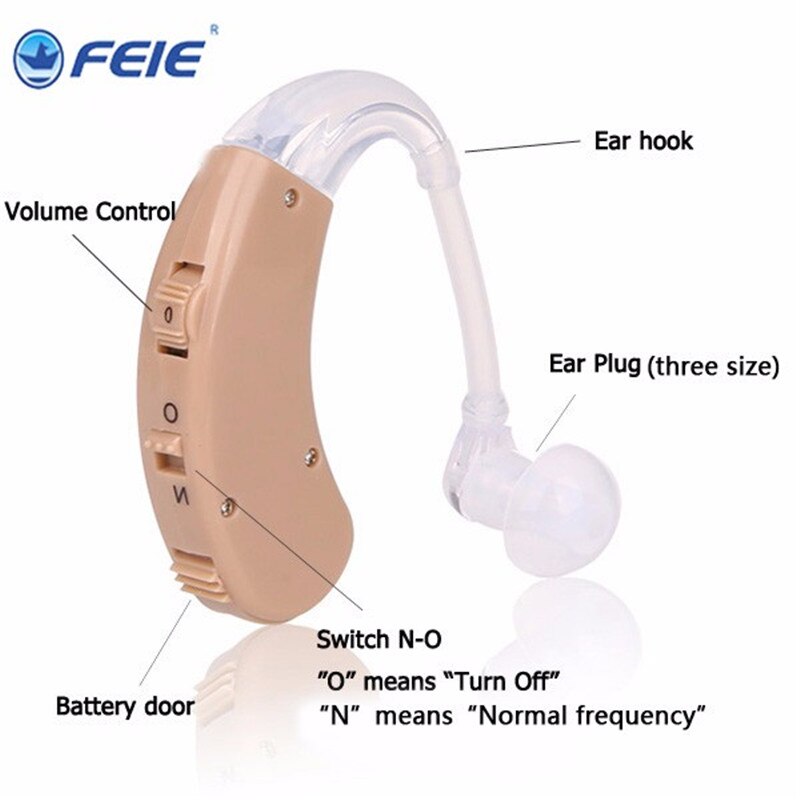 Knowles Hoofdtelefoon voor Deaf Gehoorapparaat Met Tone Control AHO Beste Geluid Versterker Persoonlijke Ear Care Tools S-998