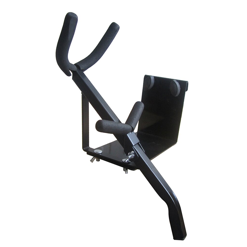 Support mural en acier pour Saxophone, pour Alto ou Tenor, noir, 29.5cm, 11.61 pouces