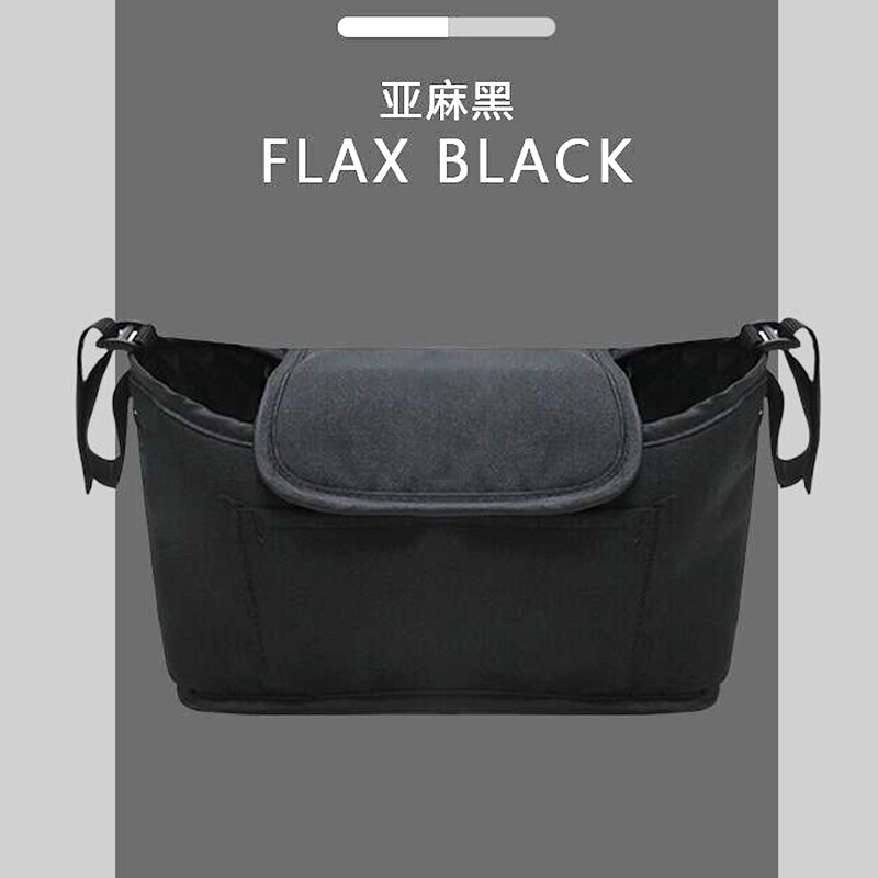 Wandelwagen Zak Kinderwagen Wandelwagen Organizer Kinderwagen Accessoires Kinderwagen Bekerhouder Cover Baby Buggy Winter Baby Accessoires: Black